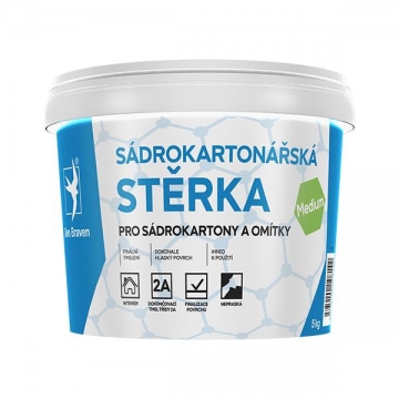 Sádrokartonářská stěrka 5 kg kbelík bílá