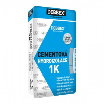 Cementová hydroizolace 1K 9 kg pytel šedá