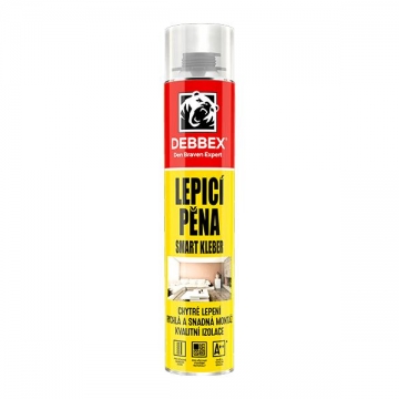 Lepicí pěna SMART KLEBER 750 ml pistolová dóza žlutá