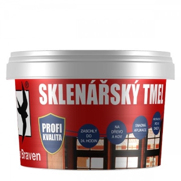 Sklenářský tmel 1 kg kelímek béžová