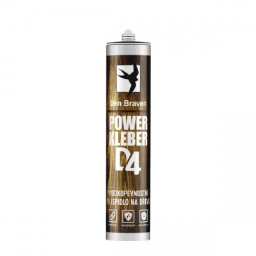 POWER KLEBER (PU lepidlo D4) 300 ml kartuše krémová