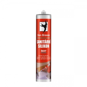 Sanitární silikon 280 ml kartuše šedá