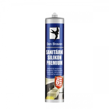 Sanitární silikon PREMIUM 280 ml kartuše transparentní