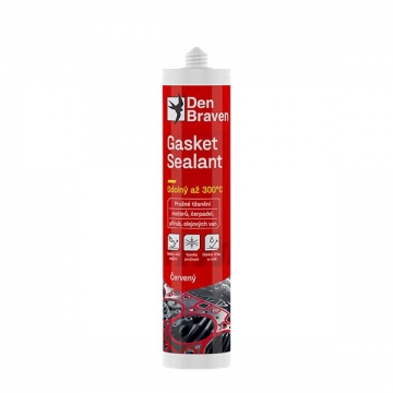 Gasket sealant červený 280 ml kartuše cihlově červená