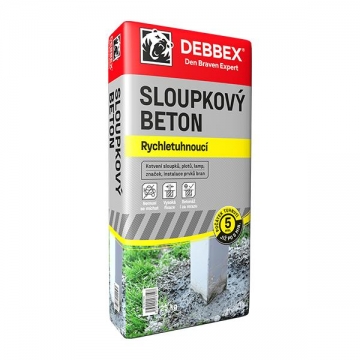 Sloupkový beton rychletuhnoucí 25 kg pytel