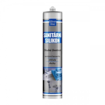 Sanitární silikon Silver Line 280 ml transparentní