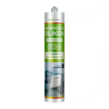 Univerzální silikon Green Line 280 ml transparentní